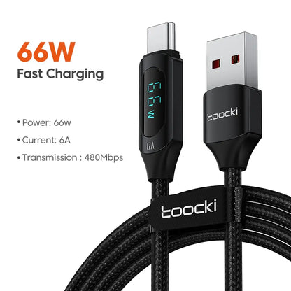 Fast Charging USB-C Cable Type C to Type C 100W PD