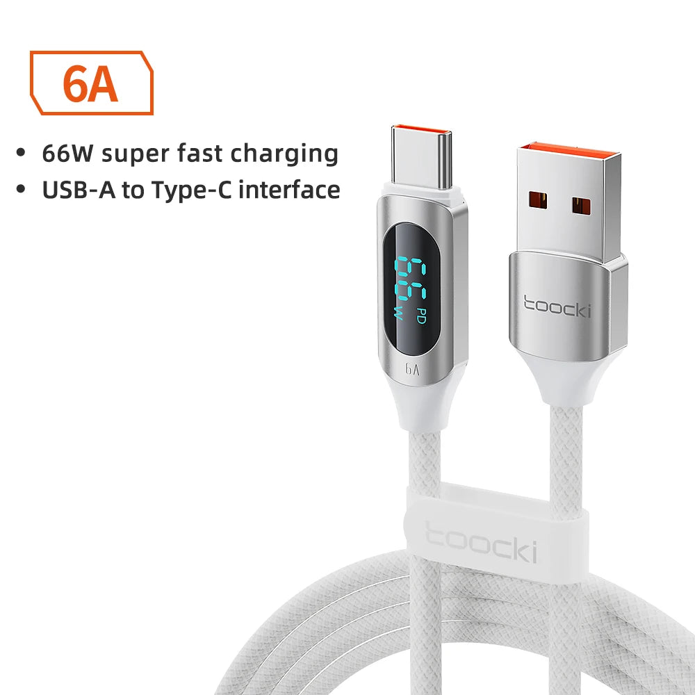 Fast Charging USB-C Cable Type C to Type C 100W PD