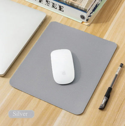 Assorted PU Leather Mouse Pad – Waterproof, Non-Slip, & Durable