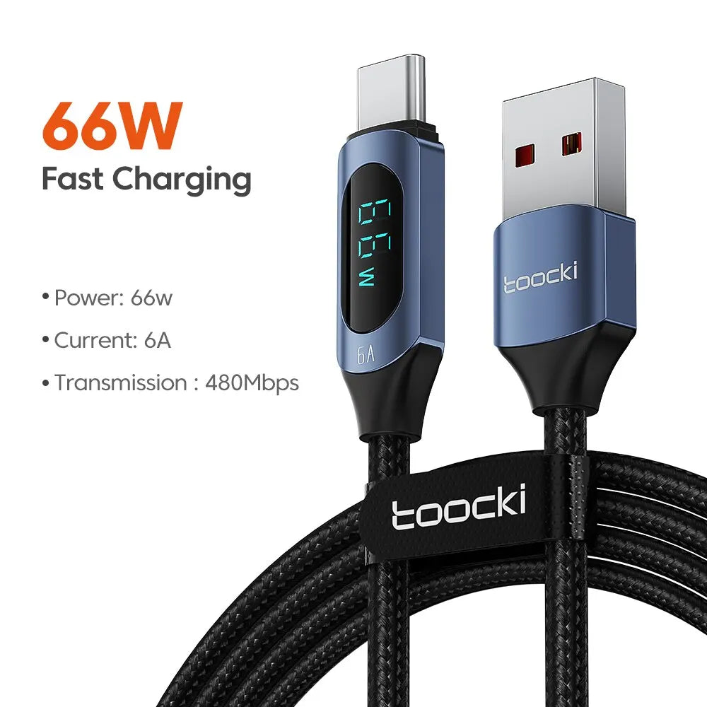 Fast Charging USB-C Cable Type C to Type C 100W PD